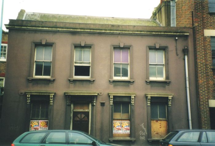 2 storey property in a dilapidated state