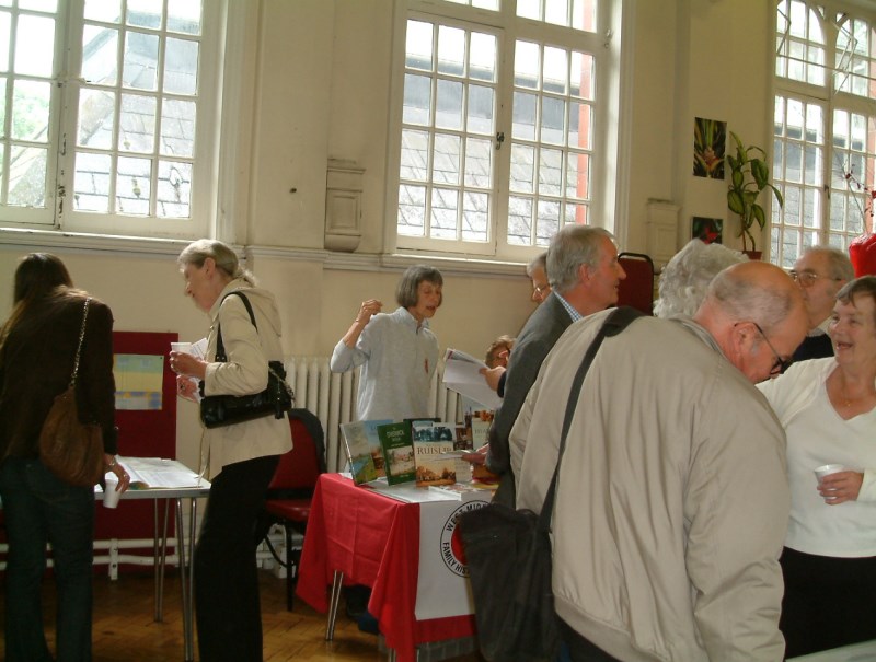 West Middx Family History Society stall