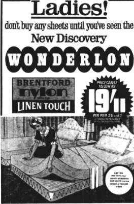 Brentford Nylons advert