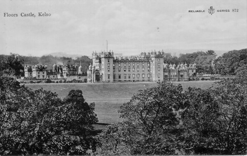 Floors Castle Kelso, seat of the Duke of Roxburghe