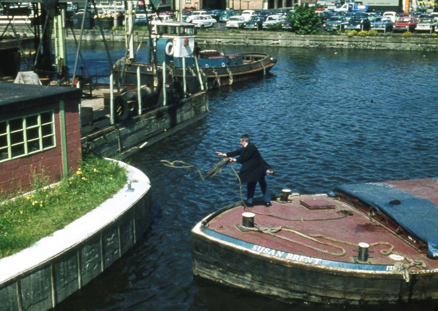 Susan Brent at Thames Lock, Brentford