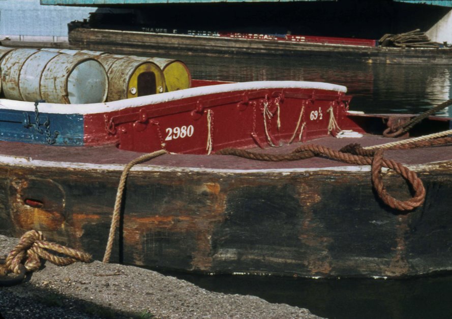 Voxina barge, Brentford Dock