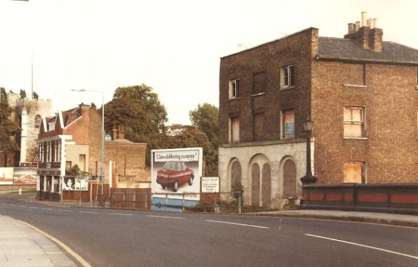 Colour photo of Brentford Bridge