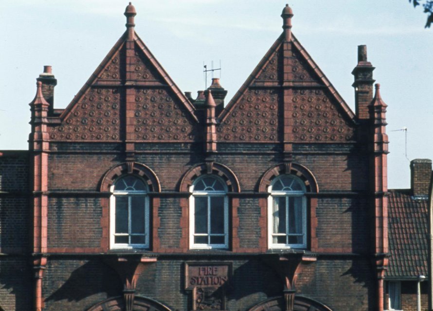 Fire station frontage