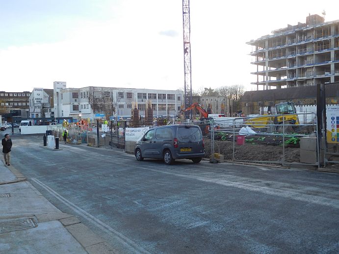 January 2022 view of Catherine Wheel Road