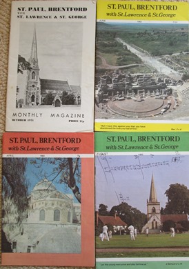 Parish magazine covers