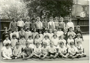 Outdoor class photo