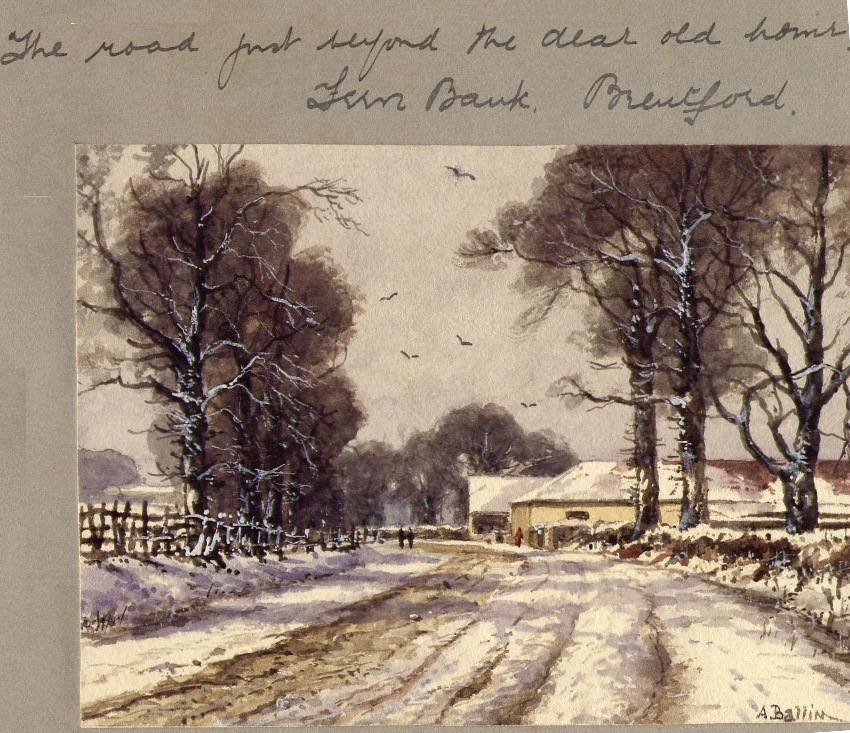 Wintry scene